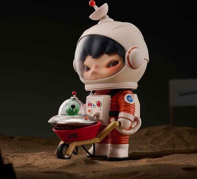 POP MART Hirono Search for Aliens, Figur, Weltraum - Bild 1