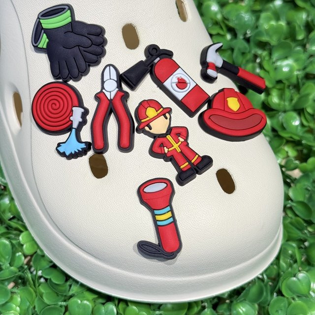 Happye&TiTi Charms, Feuerwehrmann, Feuerwehr, Kinder - Bild 1