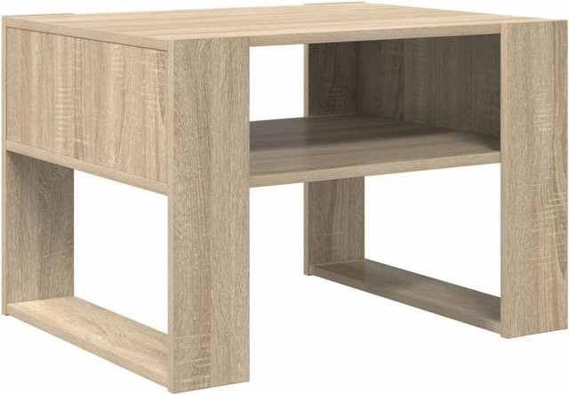 vidaXL Couchtisch modern in Sonoma-Eiche, rechteckig, B/T/H: 66 x 53 x 45 cm - Bild 1