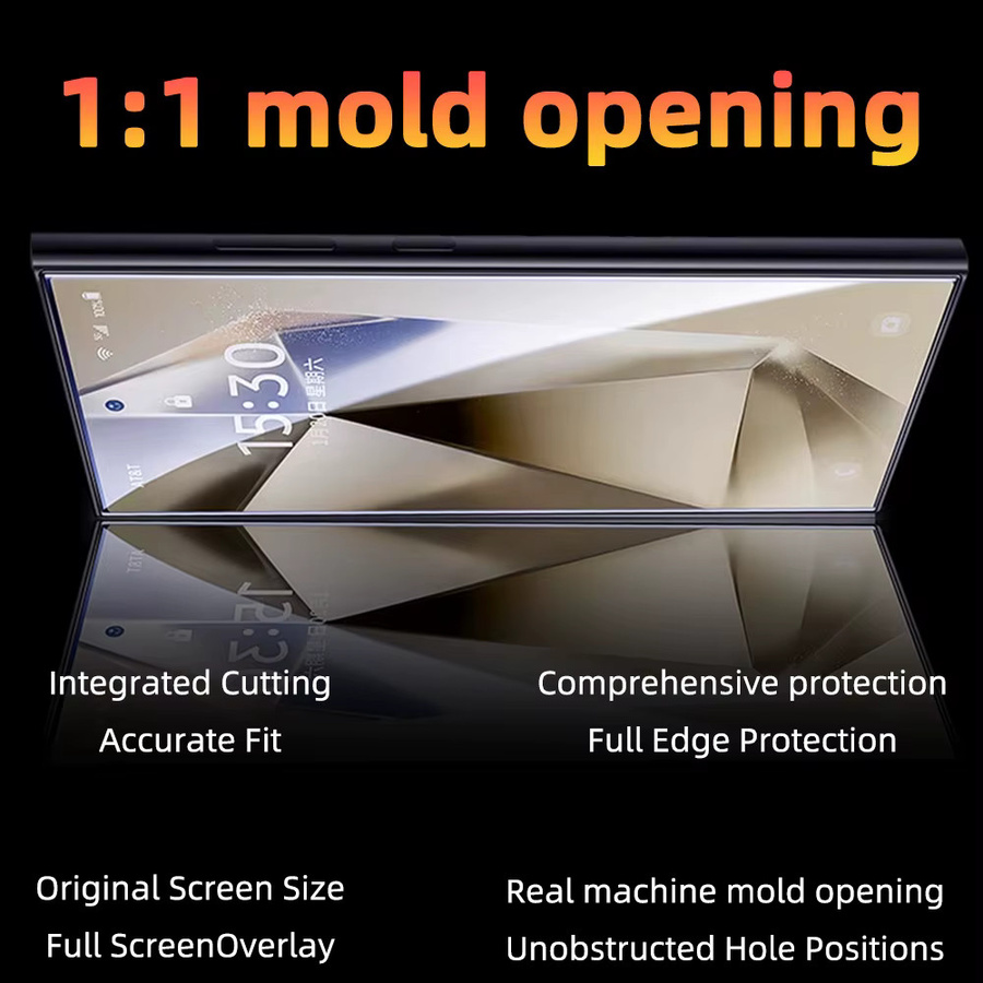 Transparentes HD Panzerglas für Samsung Galaxy S26 S25 S24 Ultra Plus mit einfacher Installation und blasenfreiem Displayschutz - Bild 4