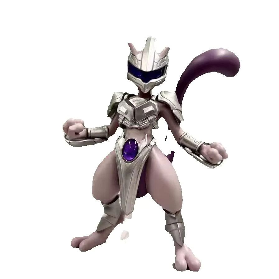 Bandai Pokemon Mewtwo Anime Figur aus PVC als Sammlerstück und Dekoration - Bild 4