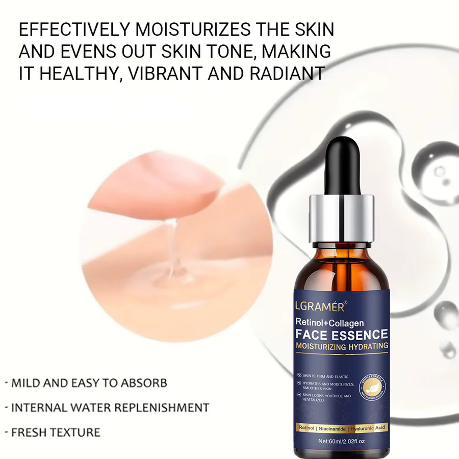 eelhoe Retinol Kollagen Hyaluronsäure Gesichtscreme, Reife Haut, Unisex - Bild 4