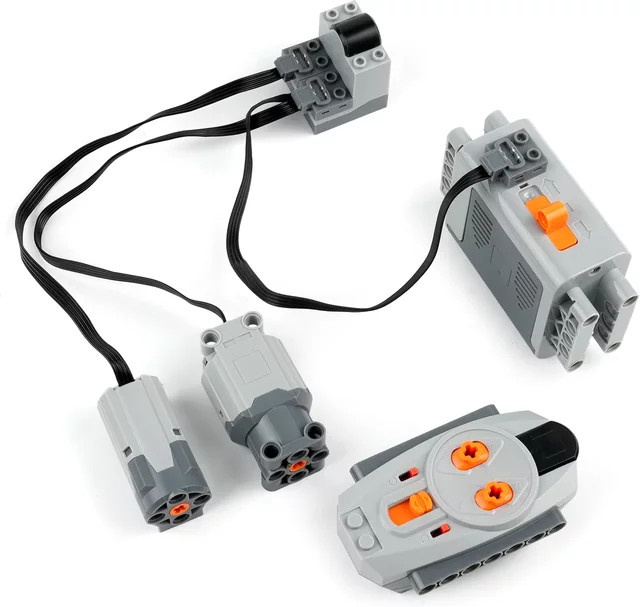 Stemedu Zug Buggy Motor, Servomotor, Technische MOC Power Funktionen, IR Fernbedienung - Bild 1