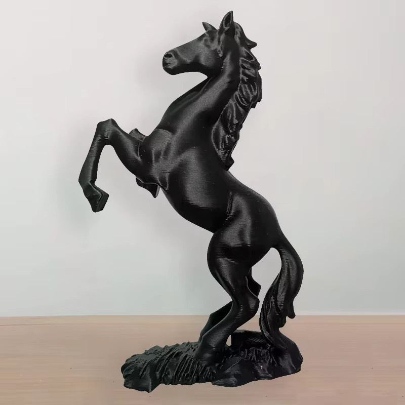 JETTING Pegasus-Skulptur als modernes Tierkunst-Dekor in Schwarz - Bild 4