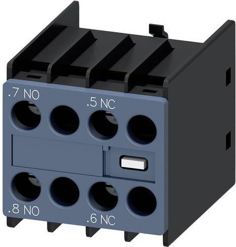 Siemens Indus.Sector Hilfsschalterblock 3RH2911-1FB11 in Grau - Bild 1