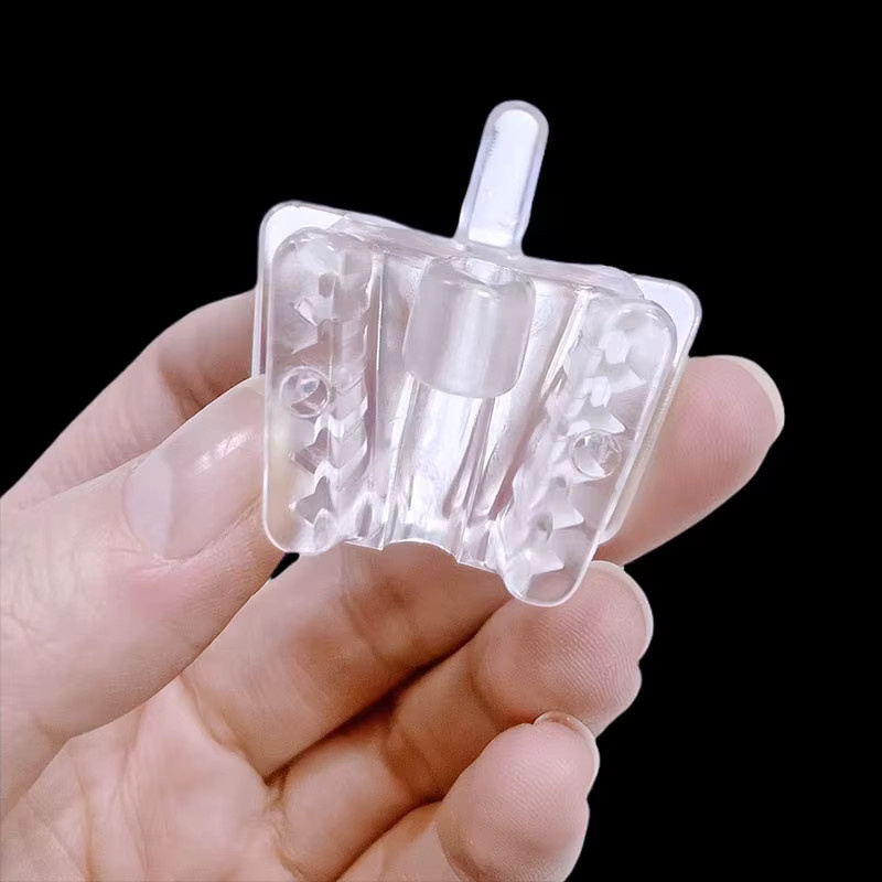 DENTWORLD Dental Biss Block mit Speichel Auswerfer Loch, 5 Stück - Bild 2