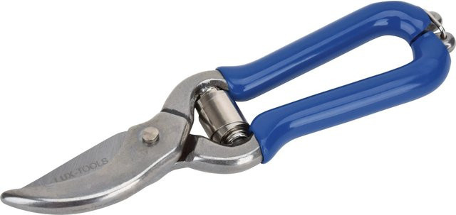 LUX-TOOLS Mini-Gartenschere Bypass aus Metall und Kunststoff - Bild 1