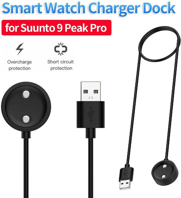 Suunto USB-Ladedock-Kabel, Schwarz, Unisex - Bild 1