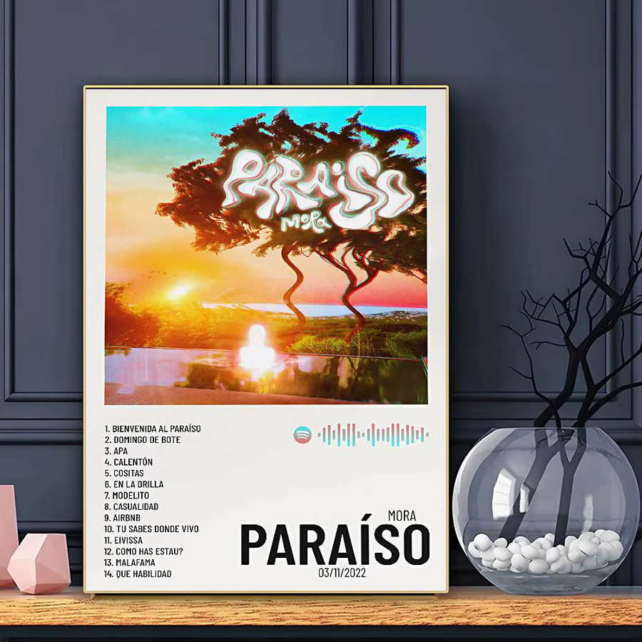 Wasserfestes Mora Poster als ästhetische Wandkunst in Mehrfarben für dein Zuhause - Bild 2