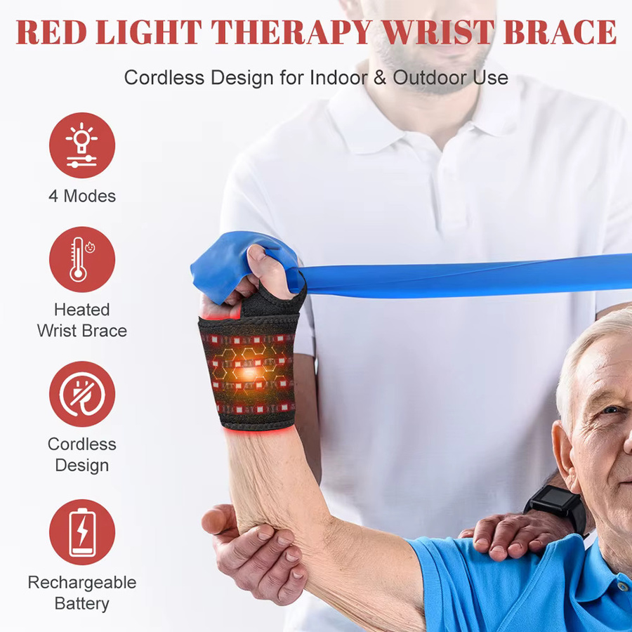 Rotlichttherapie-Bandage, 660nm 850nm, Unisex - Bild 4