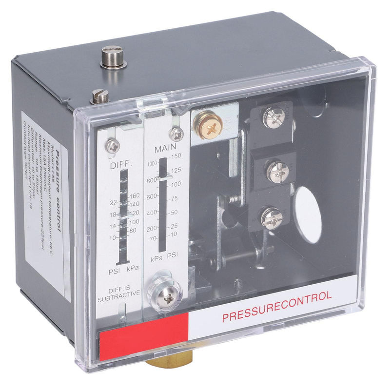 LEFOO Druckregler Steuerschalter für Kessel Wasserturm 225psi NPT1/4-1/8 SPDT in Grau aus Edelstahl - Bild 4
