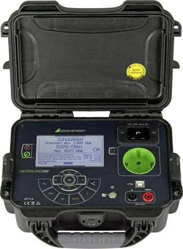 Gossen Metrawatt M711A Gerätetester VDE-Prüfgerät nach VDE-Norm 0701-0702 in Schwarz - Bild 1