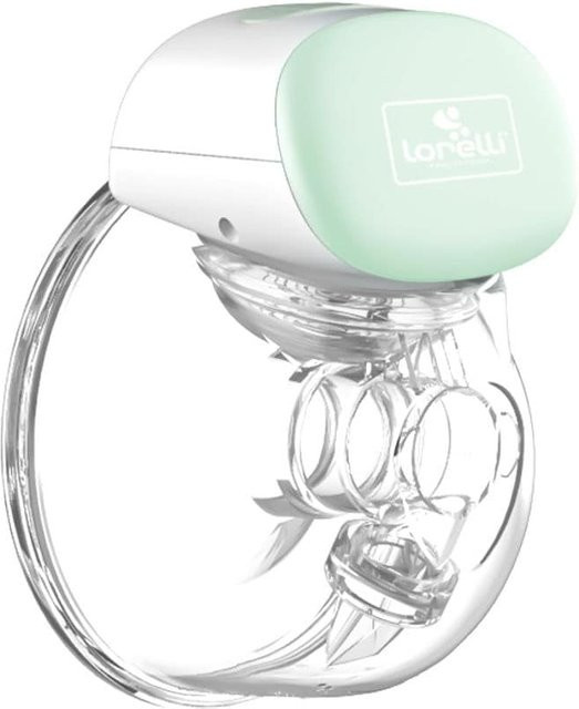Lorelli elektrische Hands-free Milchpumpe mit Touchscreen, 240ml, USB, 3 Modi und 10 Stufen, grün - Bild 1