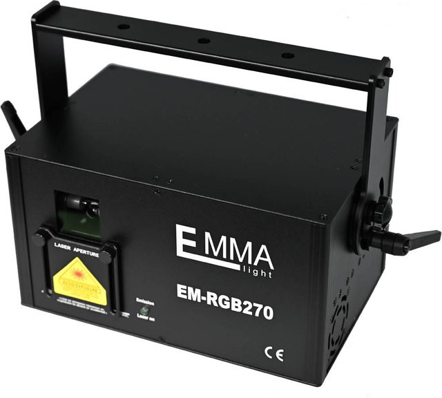 EMMA 3D Animations-Laser-Show-Projektor mit 10W 12W oder 15W Leistung in Multicolor für DJ, Disco und Bar - Bild 1