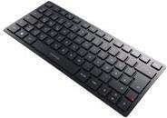 Cherry KW 9200 MINI Tastatur mit USB, RF Wireless und Bluetooth, AZERTY Belgisch, Schwarz - Bild 1