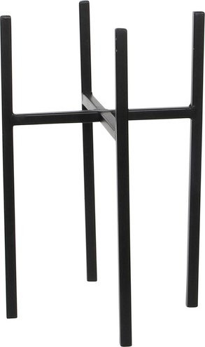 Pflanzenständer Mica Modern von Mica Decorations aus Eisen in Schwarz, B/H: 20,5 x 35 cm - Bild 3