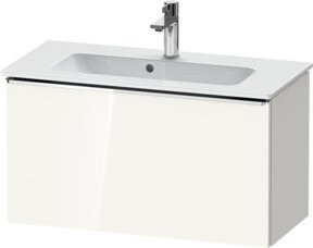 Duravit Waschtischunterschrank D-Neo Compact, Wandhängend, Weiß Hochglanz, B: 81 cm, T: 37,2 cm, H: 44 cm - Bild 1