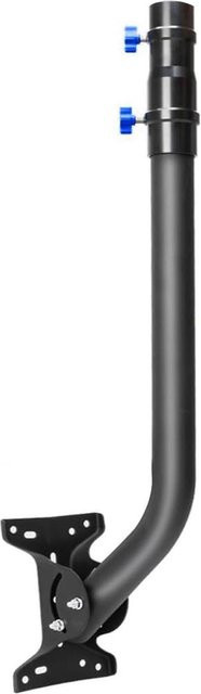 Nensit Starlink Montagesatz aus Edelstahl mit verstellbarem Winkel und langer Wandhalterung inklusive Adapter für V2 Black - Bild 1