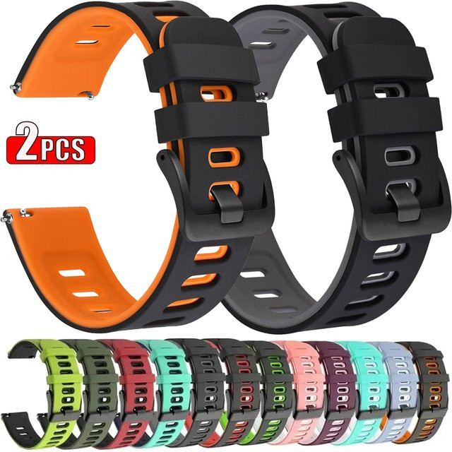 Huawei Uhrenarmband Silikon, Schwarz, Unisex - Bild 1