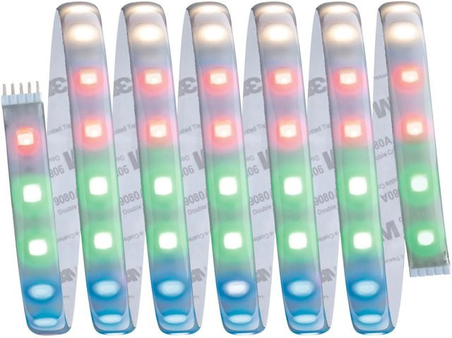 Paulmann MaxLED 500 RGBW LED Strip, silber, 30W, 2,5 m, mit Farbwechselfunktion und SMD-Technologie - Bild 1