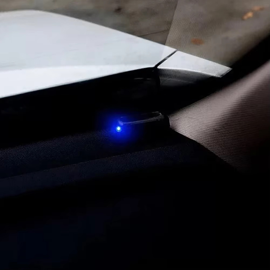 VAKIND Solarbetriebener Auto Dummy Alarm mit blinkendem Licht in Blau oder Rot zur Diebstahlsicherung - Bild 5