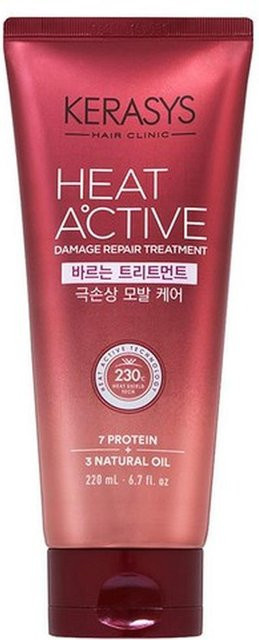 Kerasys Heat Active Extreme Damage Leave-In Treatment, 220 ml, strapaziertes Haar - Bild 1