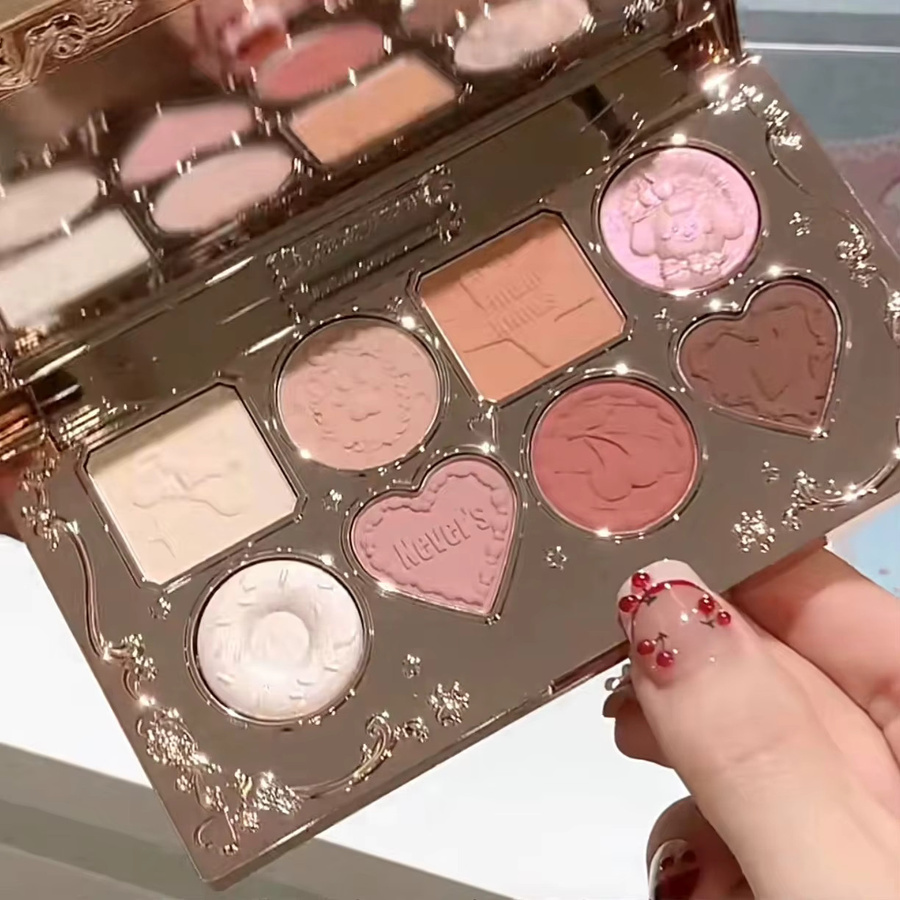 Flower Knows Never's Shop Collection Lidschatten-Palette, 8 Farben, Matt & Schimmernd - Bild 2