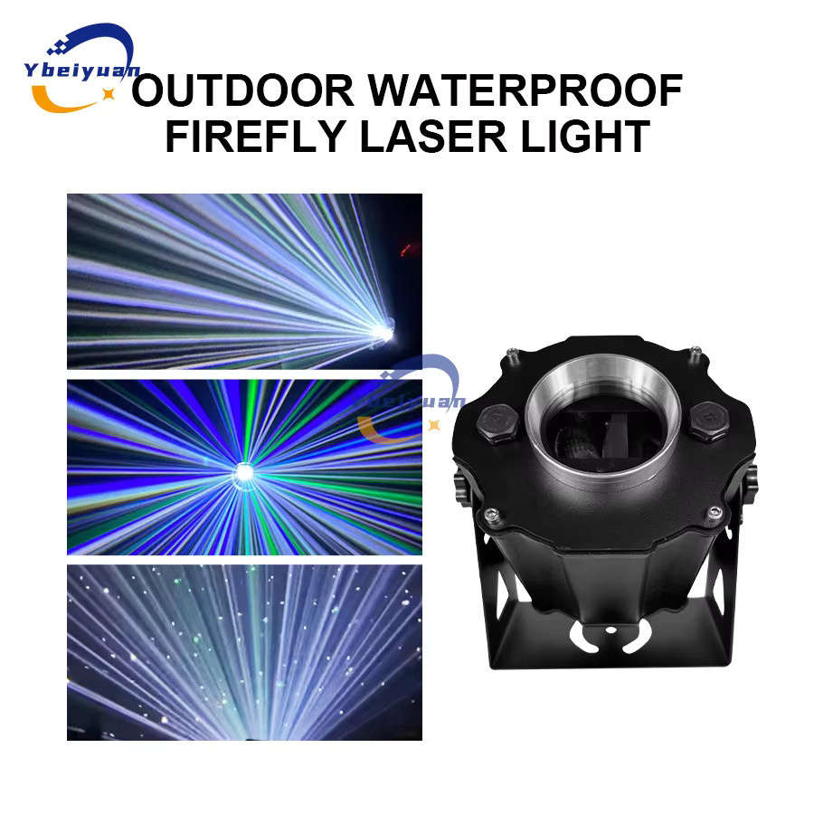 Ybeiyuan Glühwürmchen-Lichter IP65 Wasserdicht Schwarz für Outdoor Lichtshows bei Hochzeiten und Partys - Bild 3