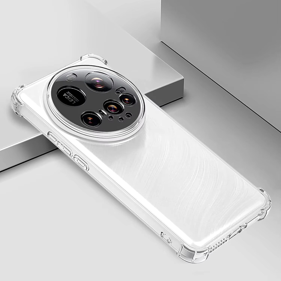 Stoßfeste TPU-Schutzhülle für Xiaomi 17, 15 Ultra, Mi 14 und Mi 13 Ultra 5G in Transparent - Bild 5