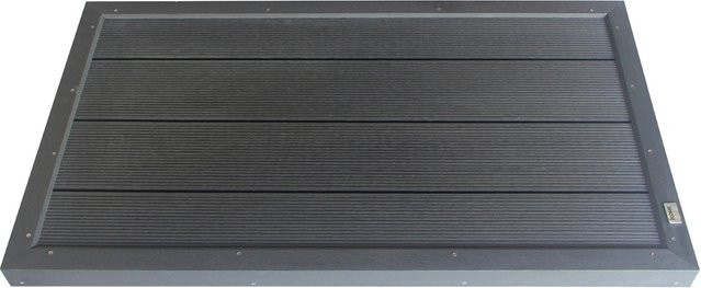 WPC Bodenplatte GAIA von Home Deluxe in Anthrazit - Bild 2