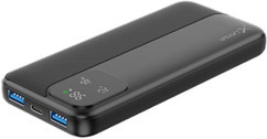 XLayer Powerbank Rapid 10.000 mAh mit USB-C und USB-A in Schwarz - Bild 1