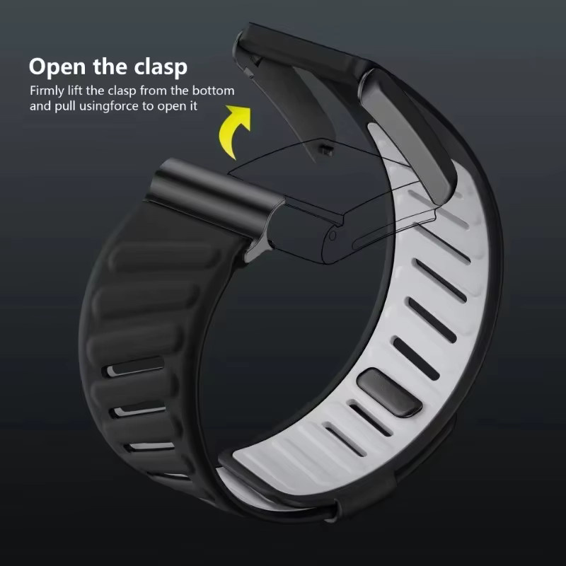 WHOOP Silikonarmband, Schwarz, Unisex - Bild 2