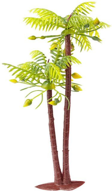 HobbyFun Palme 2-fach Tischdeko in Grün aus Kunststoff - Bild 1
