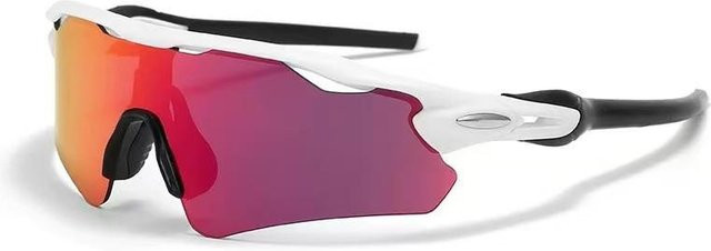 Polarisierte Sonnenbrille, Unisex, Halbrand, Multicolor, Tr90 - Bild 1