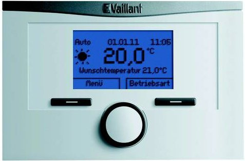 Vaillant Temperaturregler in Weiß aus Kunststoff, Artikelnummer 20124472 - Bild 1