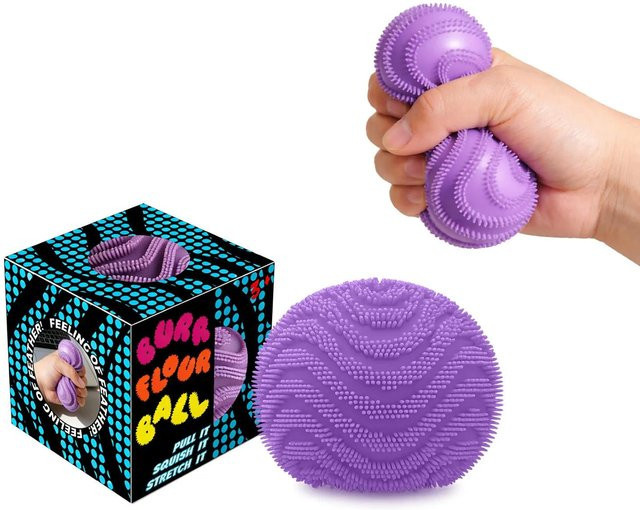 NeeDoh Fuzz Ball Wonder Waves, Sensorisches Fidget Spielzeug, black - Bild 1