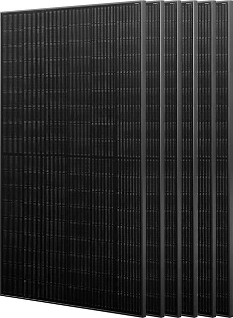 JA Solar 455W N-Typ Bifazial Glas-Glas Solarmodul Full Black mit 22,8% Effizienz, 6 Stück - Bild 1
