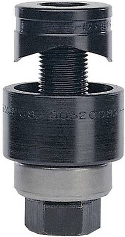 Klauke Blechlocher 15.2mm Schwarz - Bild 1