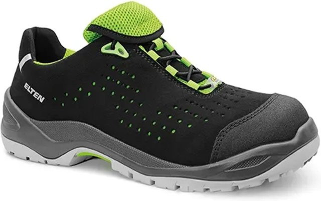 Elten Sicherheitshalbschuh Impulse Green Low ESD S1P in Green/Black, Größe 44 - Bild 1