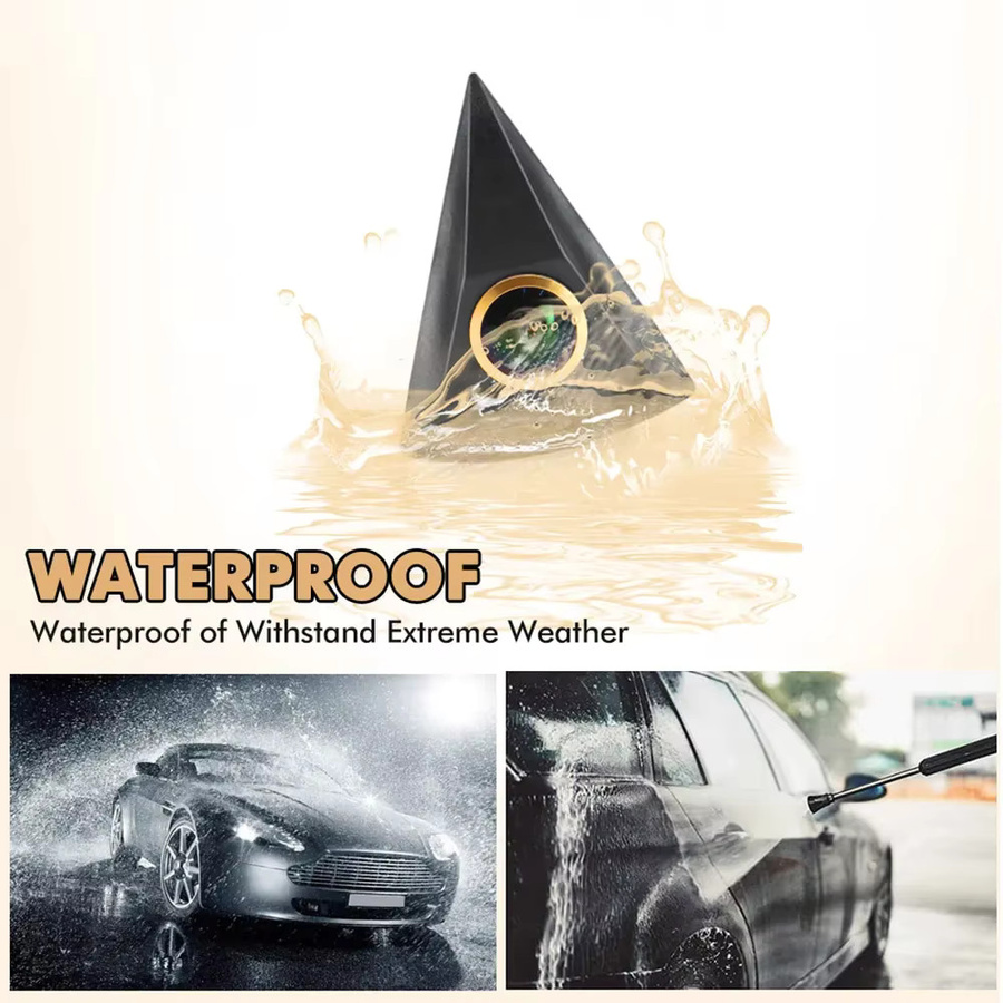 SMARTOUR Auto-Frontkamera Full HD 1080P in Schwarz für VW Golf Jetta Touareg Passat Polo Tiguan Bora, wasserdicht mit Weitwinkel und Logo-Einbau - Bild 4