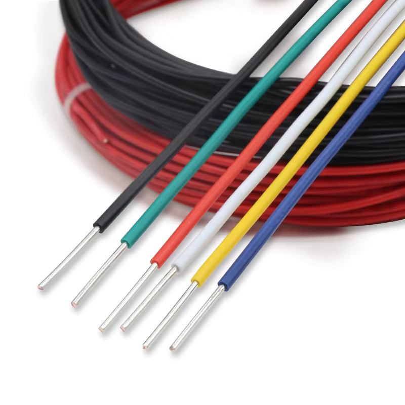 Verzinnter Kupferdraht UL1007 Single Core mit PVC-Isolierung in Rot für LED-Leitungen und Elektrokabel - Bild 4