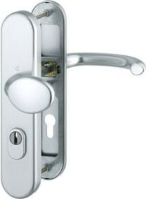 Hoppe Schutzgarnitur Mar.76G/3332ZA/3410/1138 Alu.F1 in Silber - Bild 1