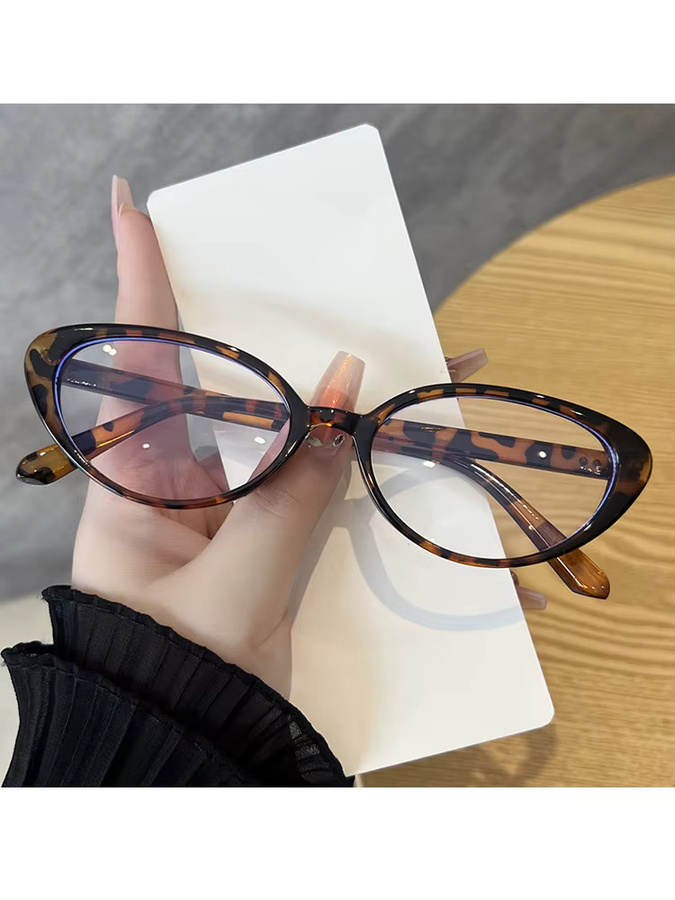 Julyrays Korrektionsbrille, Vollrand, Kunststoff, transparent, Blaulichtfilter - Bild 3