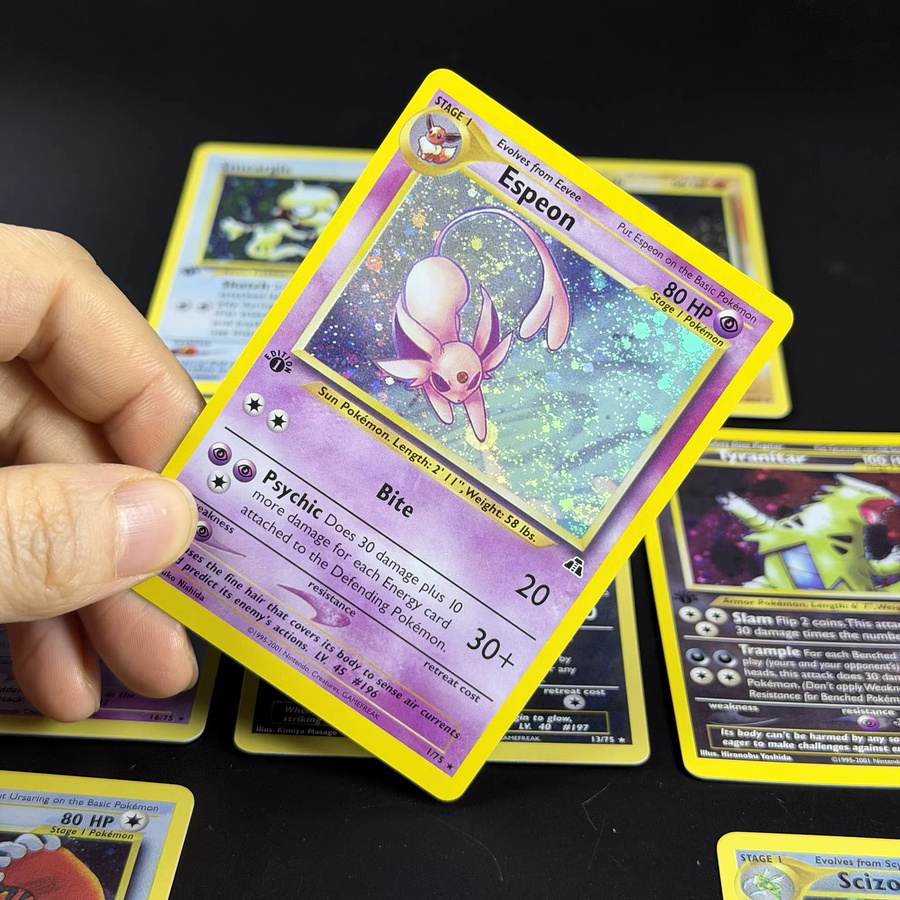 Bandai Vintage PKM TCG Neo Discovery N2 Holo Proxy-Karten, 14-teiliges Set - Bild 3