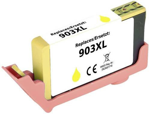 Renkforce Druckerpatrone Gelb kompatibel mit HP 903XL T6M11AE - Bild 1
