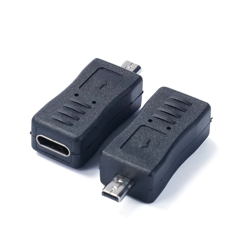 Nikon Typ-C auf Mini-8-Pin OTG-Kabel für Coolpix Kameras UC-E6 UC-E16 UC-E17 Schwarz Länge: 30 cm - Bild 2