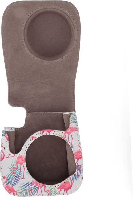 Fujifilm Sofortbildkameratasche für Instax Mini 12 und Instax Mini 11 Schutztasche mit verstellbarem Schultergurt in Grau - Bild 1