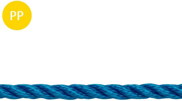 Conacord Polypropylen Multifil Seil Gedreht Blau Durchmesser: 10 mm - Bild 1
