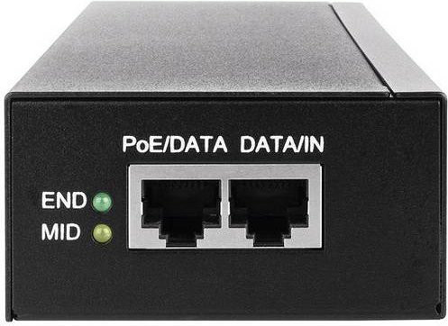 ABUS TVAC25005 PoE Injektor für Ethernet/LAN in Schwarz - Bild 1
