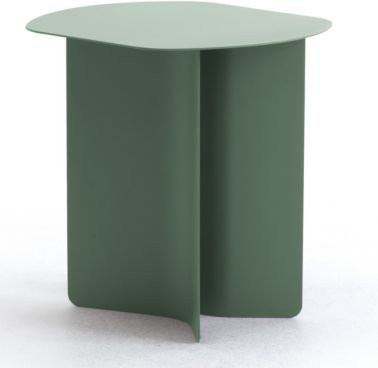 Leyform Beistelltisch aus lackiertem Stahl in Grün, B/T/H: 79,3 x 59,0 x 30,0 cm - Bild 1